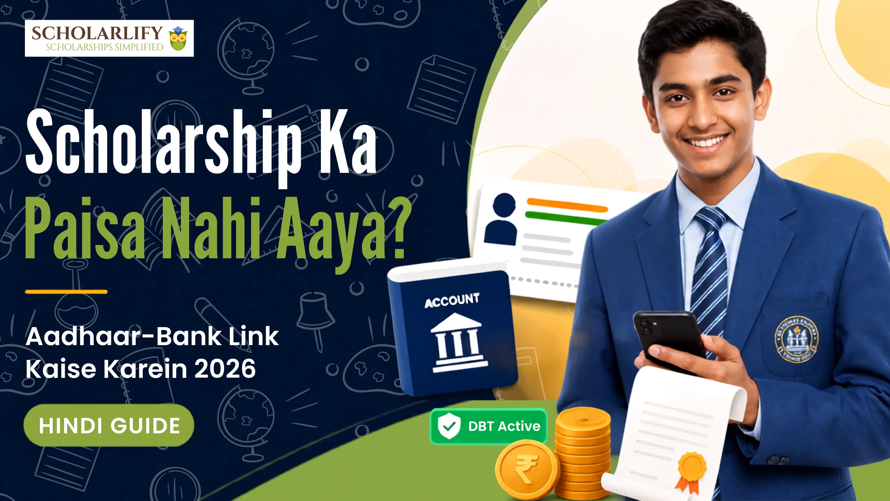 How to Link Your Bank Account With Aadhaar for Scholarship Payment 2026