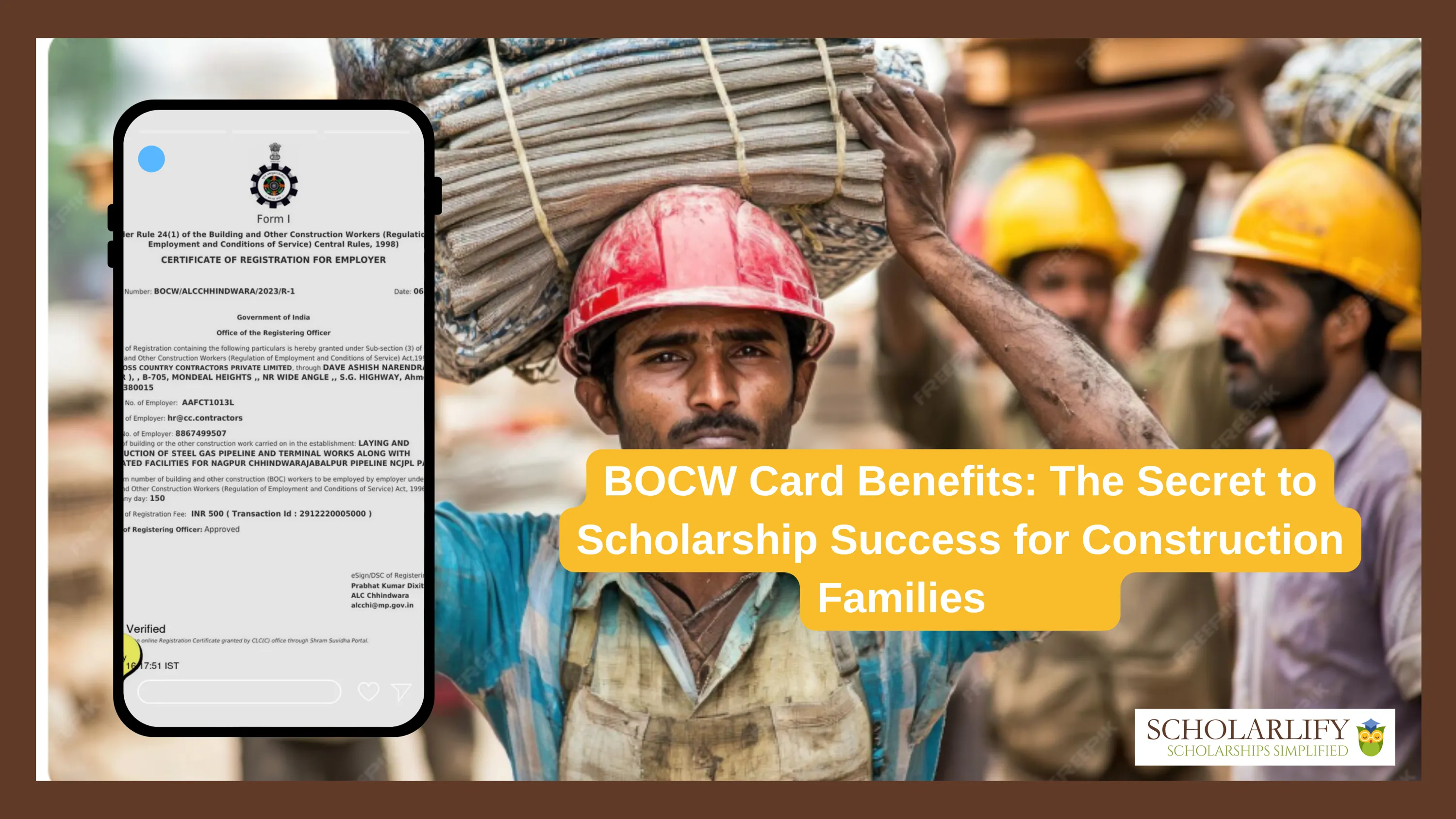 BOCW Card Benefits: The Secret to Scholarship Success for Construction Families