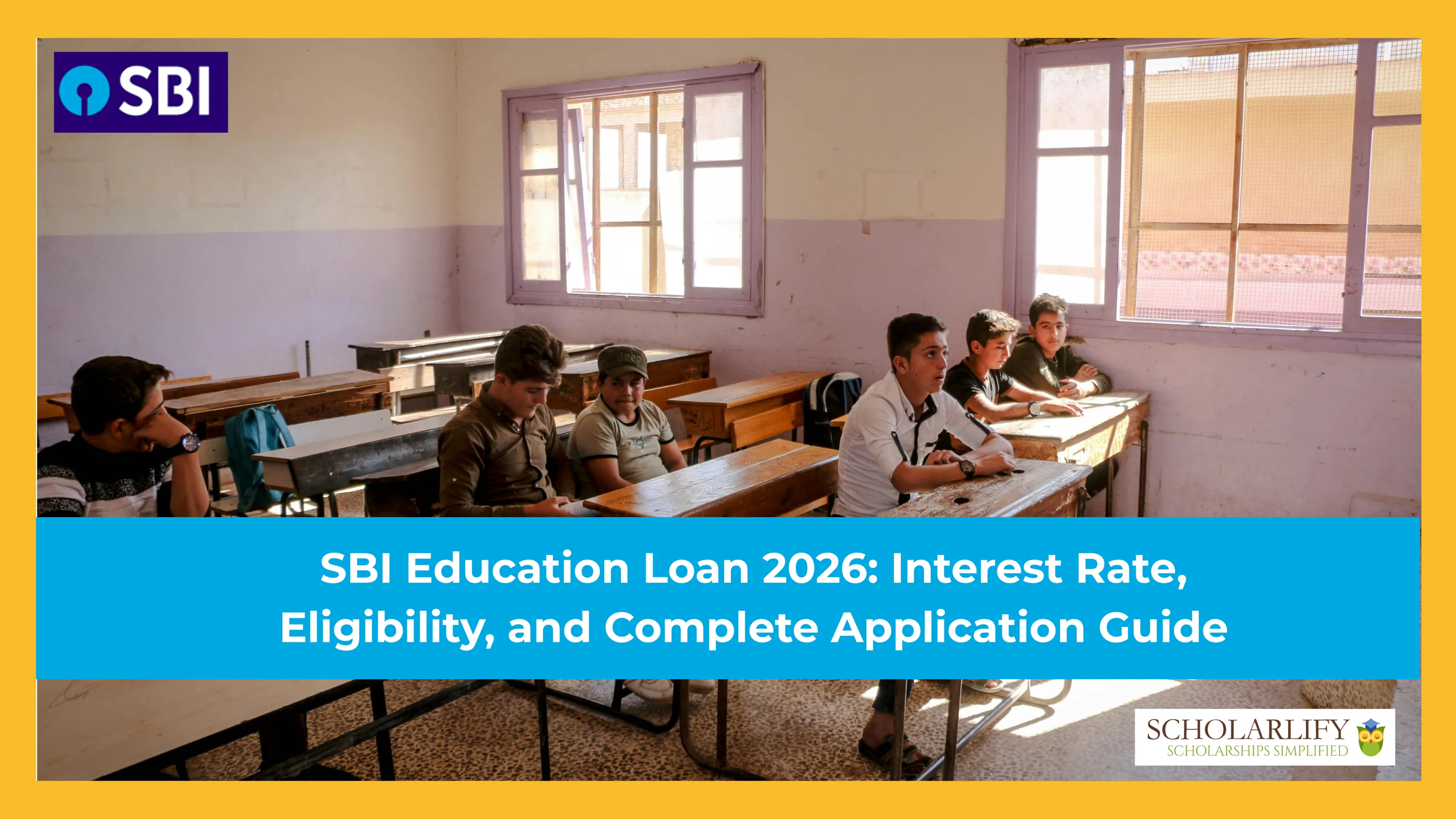 SBI Education Loan 2026: Interest Rate, Eligibility, and Complete Application Guide